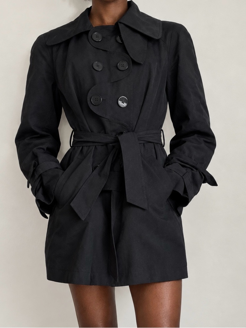LUXURY emporio armani trench